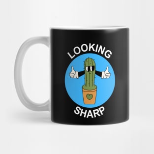 Looking Sharp | Cactus Pun Mug